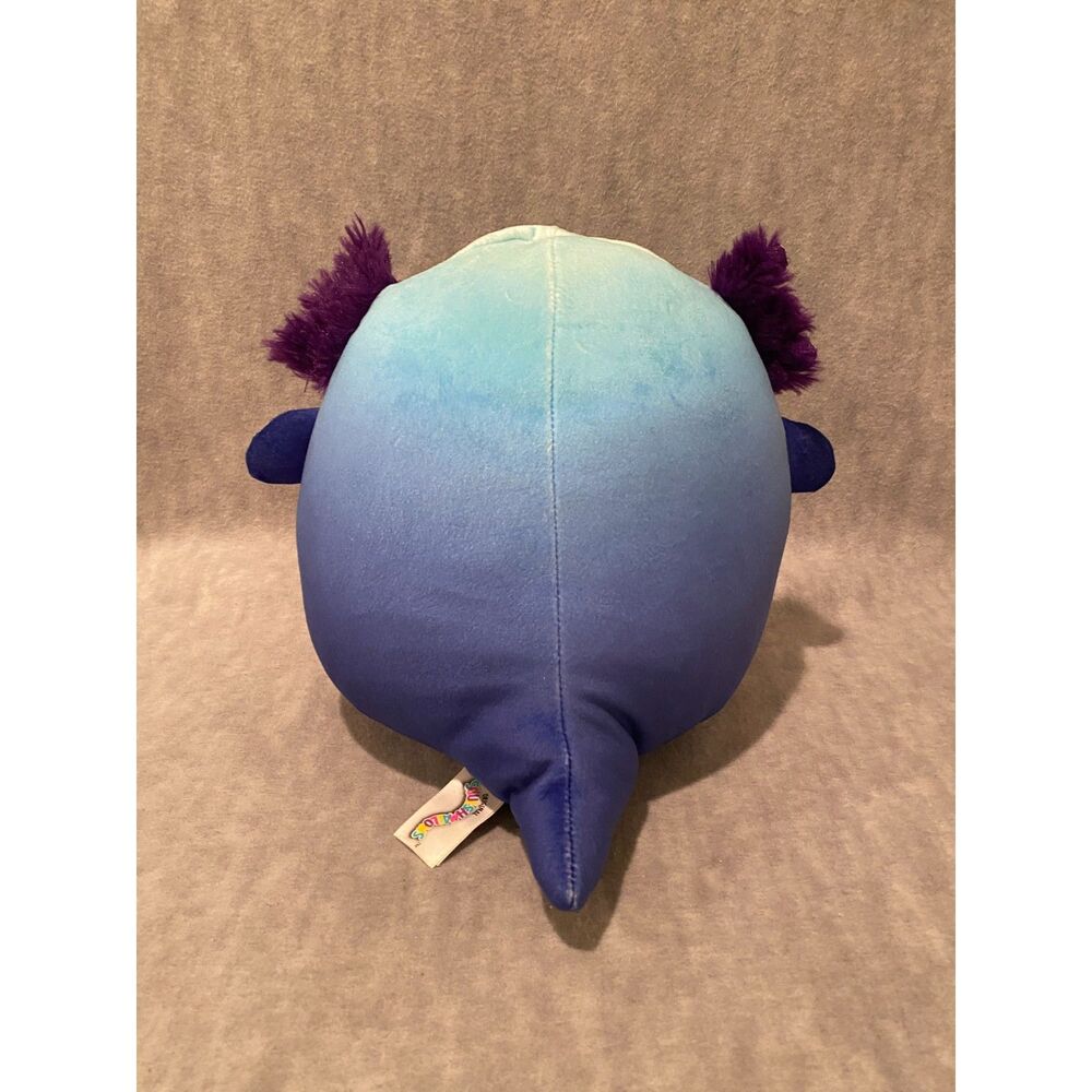 Squishmallows Blue Axolotl 8 inch Stuffie Plush Kellytoy - Picture 3 of 7
